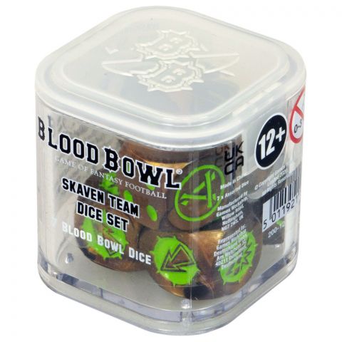 Blood Bowl: Skaven Team Dice Set